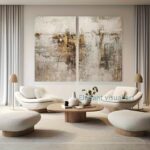 Neutral Gallery Diptych Canvas - Image 3
