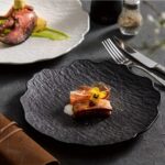Stone Edge Ceramic Dinner Plate - Image 2