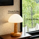 Nordic Wood Finish Mood Lamp - Image 7