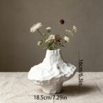 Wabi-Sabi Stone Texture Vase - Image 2