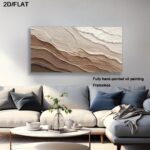 Layered Earth Texture Canvas - Image 4