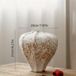 Sculptural Wabi-Sabi Ceramic Vase - Image 2