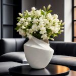Matte Sculptural Ceramic Vase - Image 3
