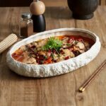 Textured Stone Serving Platter Set - Image 3
