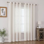 Soft Linen Sheer Curtains