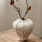 Sculptural Wabi-Sabi Ceramic Vase - Image 3