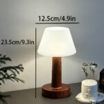 Nordic Wood Finish Mood Lamp - Image 3