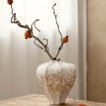 Sculptural Wabi-Sabi Ceramic Vase - Image 4