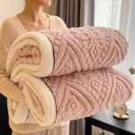 Carved Fleece Lounge Throw - Image 7