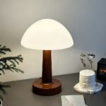Nordic Wood Finish Mood Lamp - Image 6