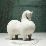 Abstract Sandstone Horse Ornament - Image 2