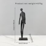 Abstract Standing Figure Sculpture - Image 2