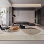 Warm Beige Geometric Rug - Image 5