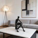 Contemplative Figure Sculpture - Image 5