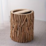 Handcrafted Driftwood Accent Bin - Image 4