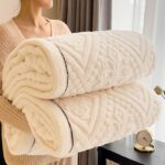 Carved Fleece Lounge Throw - Image 6