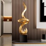 Grand Luxury Infinity Crystal Statement Sculpture - Image 3