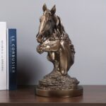 Bronze Double Horse Sculpture