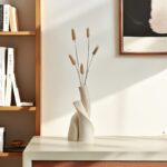 Nordic Sculptural Twist Vase - Image 4