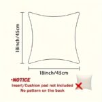Textured Chenille Cushion Cover Set – Soft Ribbed Sofa Covers (4 Pack) - Image 7