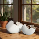 Organic Wabi-Sabi Vase Duo - Image 3
