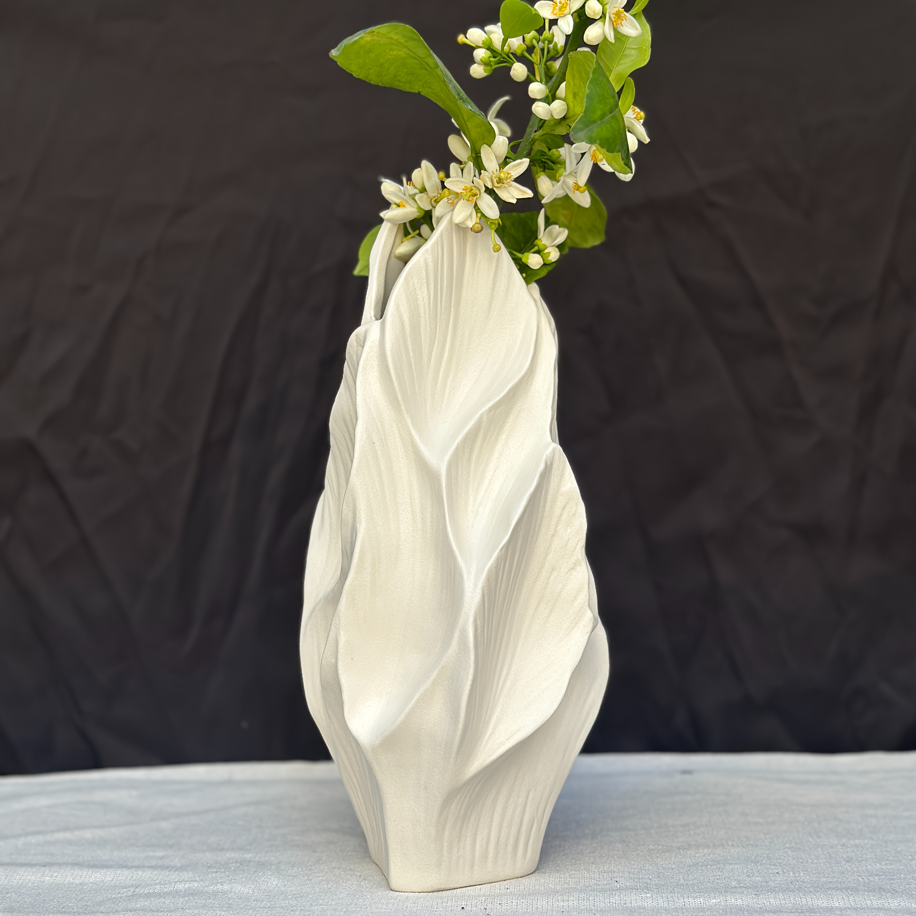 product-fancy-fdc7a03a-a687-4235-9b3f-fce32cc467e2 Nordic Petal Sculptural Vase - Image 1