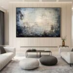Textured Horizon Canvas Artwork - Image 4