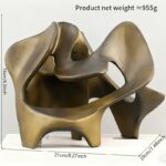 Bronze Organic Form Sculpture - Image 2