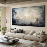 Textured Horizon Canvas Artwork