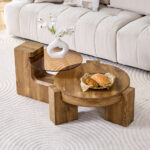 Sculptural Nested Coffee Table Set