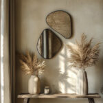 Organic Smoked Wall Mirror Set - Image 4