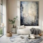 Textured Horizon Canvas Artwork - Image 3