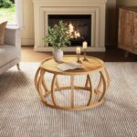 Nordic Sculptural Round Coffee Table - Image 5