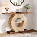Architectural Circle Console Table - Image 2