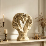 Intertwined Horse Sculpture