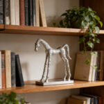 Sculptural Silver Horse - Image 4
