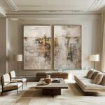 Neutral Gallery Diptych Canvas