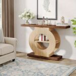Architectural Circle Console Table - Image 5