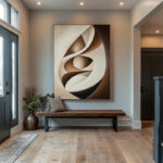 Organic Architectural Canvas Art - Image 4
