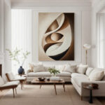 Organic Architectural Canvas Art - Image 5