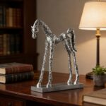 Sculptural Silver Horse - Image 3