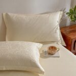 Soft Ivory Embroidered Bedding - Image 6