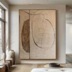Earth Tone Abstract Canvas