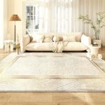 Warm Beige Geometric Rug - Image 5