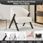 Scandinavian Boucle Accent Chair