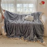 Cosy Pom Pom Throw