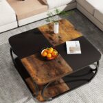 Architectural Farmhouse Coffee Table - Image 3