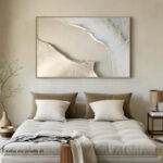 Textured Stone Horizon Canvas - Image 2