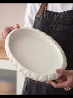 Organic Ceramic Serving Platter - Image 6