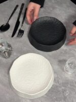 Organic Stone Serving Plate - Image 6